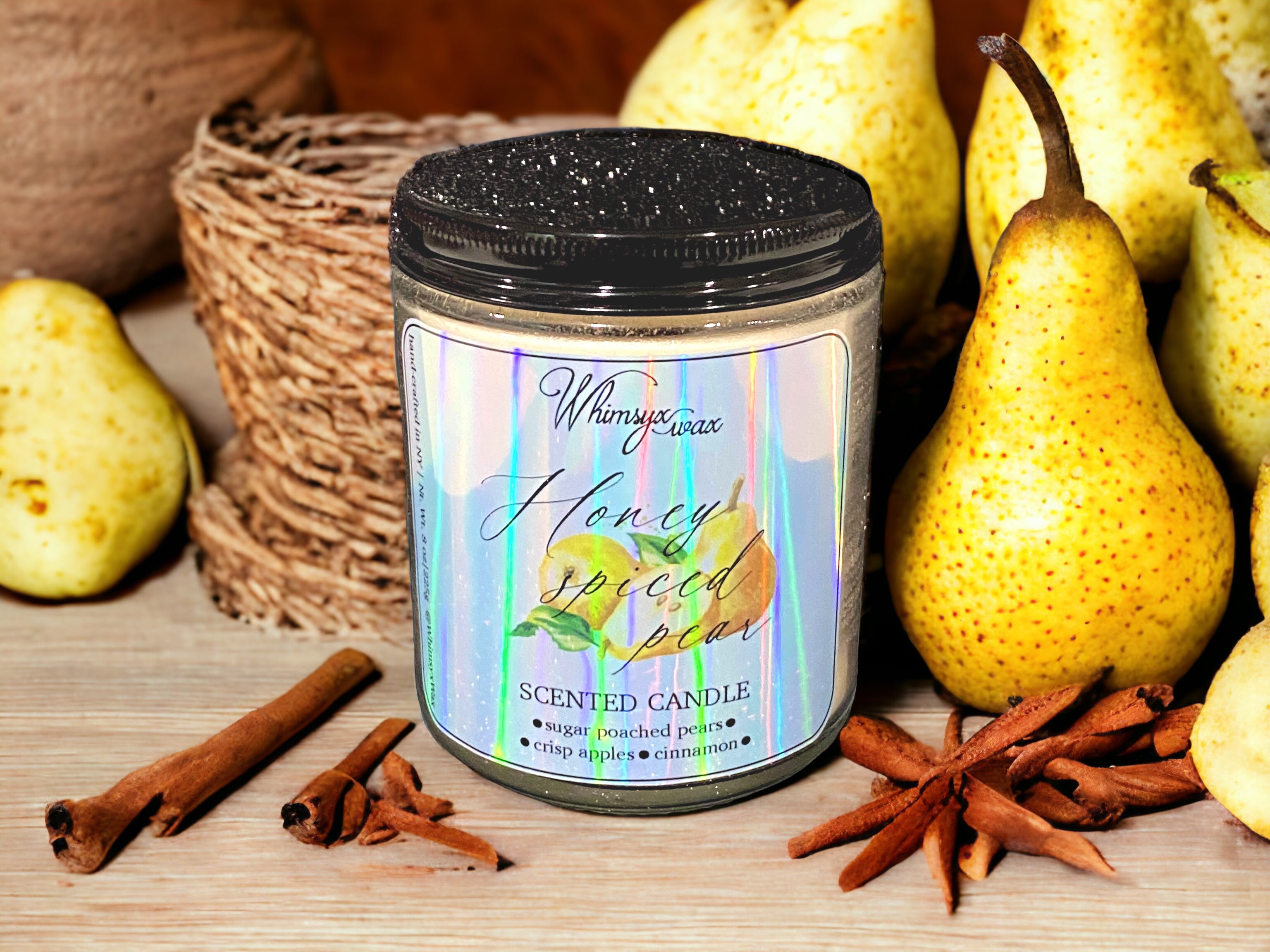 Honey Spiced Pear 8oz Candle